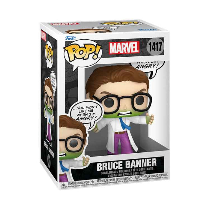 Funko POP Marvel: Bruce Banner (Don't Make me Angry)