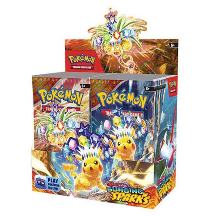 Pokémon TCG: Scarlet & Violet 8 - Surging Sparks - Booster CDU