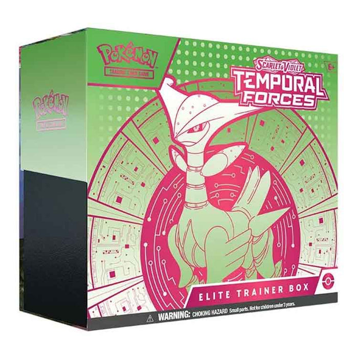 Pokemon - Scarlet & Violet - Temporal Forces - Elite Trainer Box - Iron Leaves