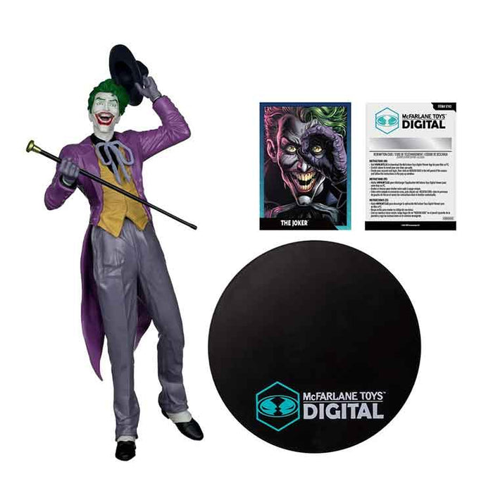 DC The Joker by Jason Fabok 1:6 Scale Posed Figure with McFarlane Toys Digital Collectible