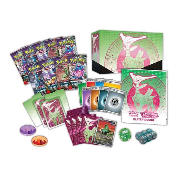 Pokemon - Scarlet & Violet - Temporal Forces - Elite Trainer Box - Iron Leaves