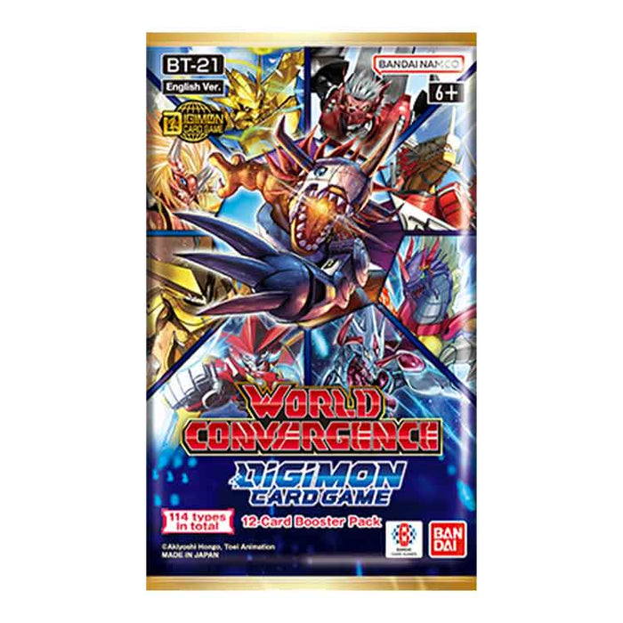 Digimon Card Game: Booster Box - World Convergence (BT21)