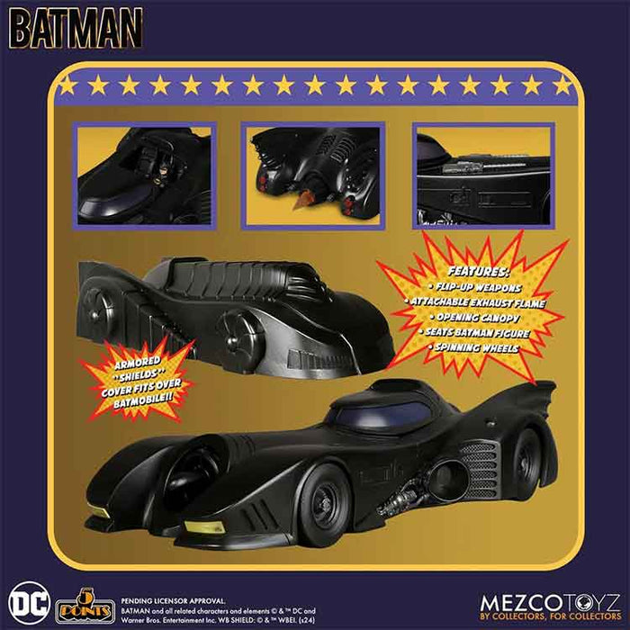 Batman 1989 Batmobile 5 Points Vehicle