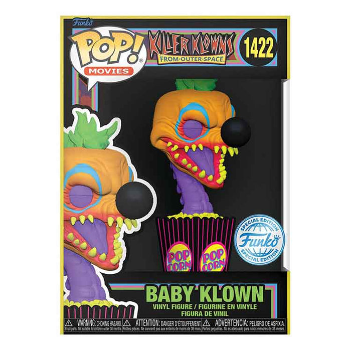 Funko Killer Klowns from Outer Space POP! Movies Vinyl Figure Baby Klown (BLKLT) Exclusive Edition