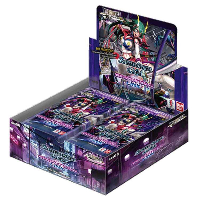 Battle Spirits Saga - BSS06 - Inverted World Chronicle - Generational Link - Booster Box (24 Packs)