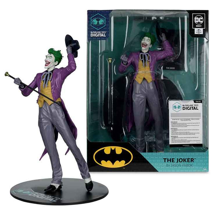 DC The Joker by Jason Fabok 1:6 Scale Posed Figure with McFarlane Toys Digital Collectible