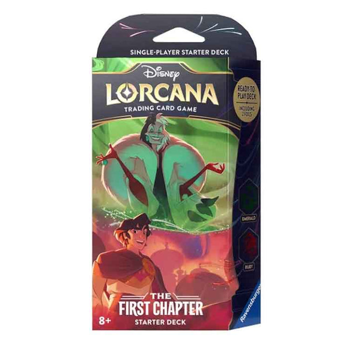 Disney Lorcana: Set 1 Starter Deck - Cruella De Vil / Aladdin